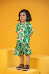 Baby/boy summer avocado printed shirt and short