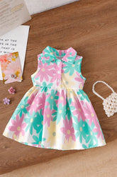 Baby Girl Luxury Floral Print Dress
