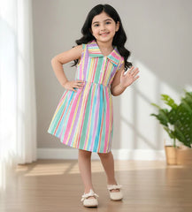 Baby Girl Candy Stripe Summer Dress