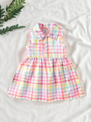 Baby Girl Sweet Checks Summer Dress