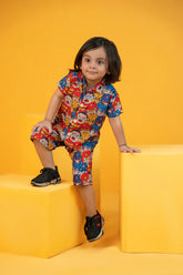 Baby/boy summer new style cartoon printed shirt and short