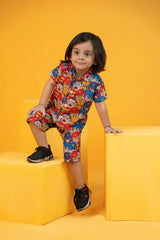 Baby/boy summer new style cartoon printed shirt and short