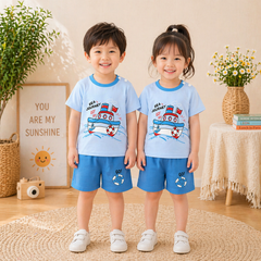 BLUE SEA JOURNEY KIDS SHORT SLEEVE KIDS WEAR