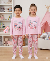 Cute Pony & Unicorn Pajama Set 🌈🐴
