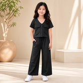 SKY BLUE DOUBLE POKET SHIRT KIDS WEAR