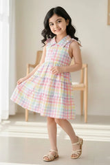 Baby Girl Sweet Checks Summer Dress