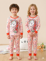 NEW PINK UNIQON PRINTED KIDS WEAR&nbsp;